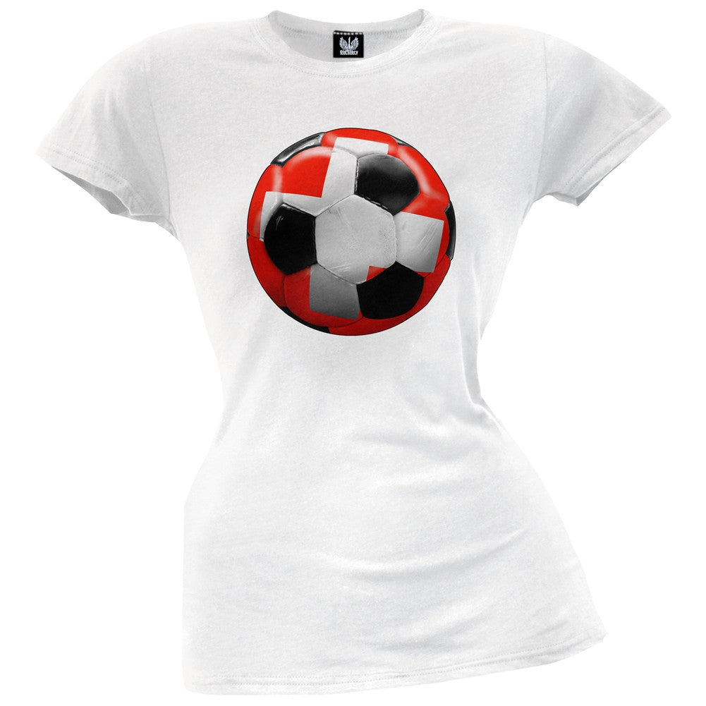 World Cup Switzerland Soccer Juniors T-Shirt Juniors T-Shirts FIFA   