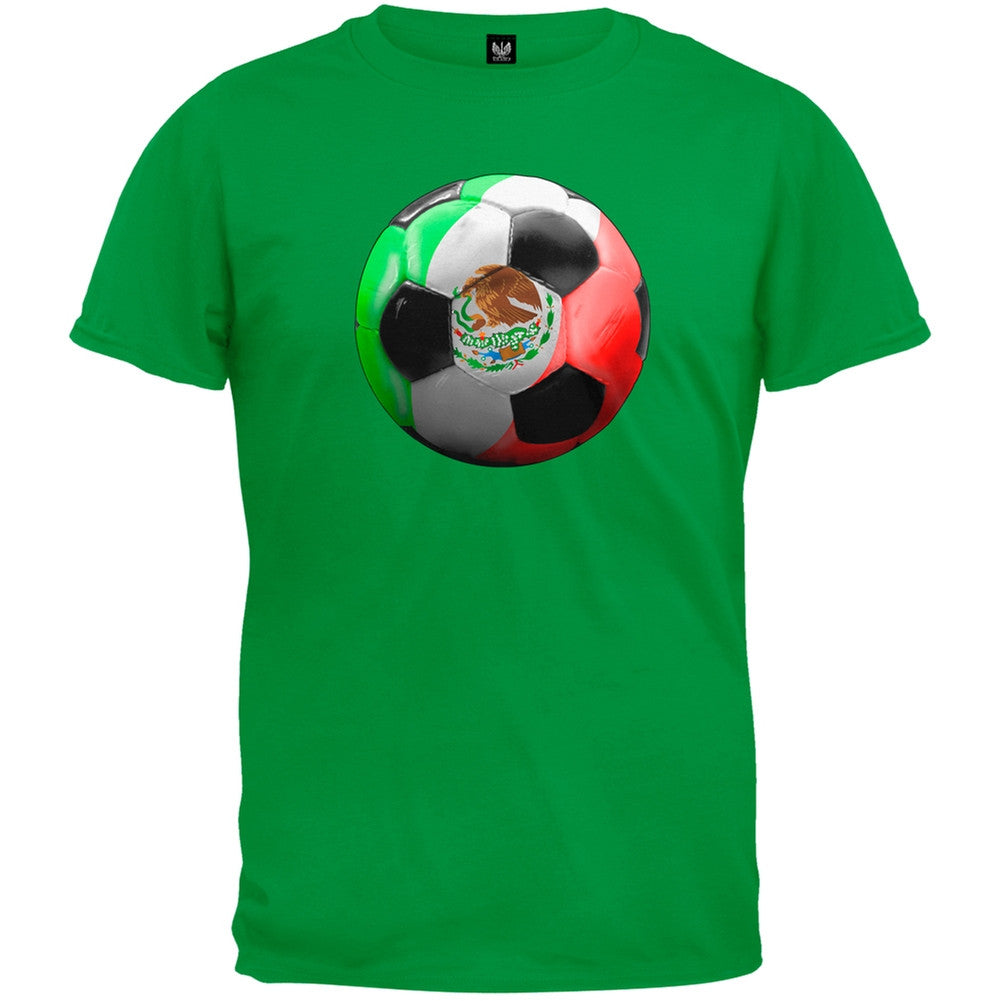 World Cup Mexico Soccer T-Shirt Men's T-Shirts Old Glory   