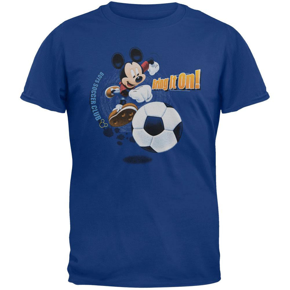 Mickey Mouse - Bring It On Youth T-Shirt Youth T-Shirts Mickey Mouse 5-Apr Blue 