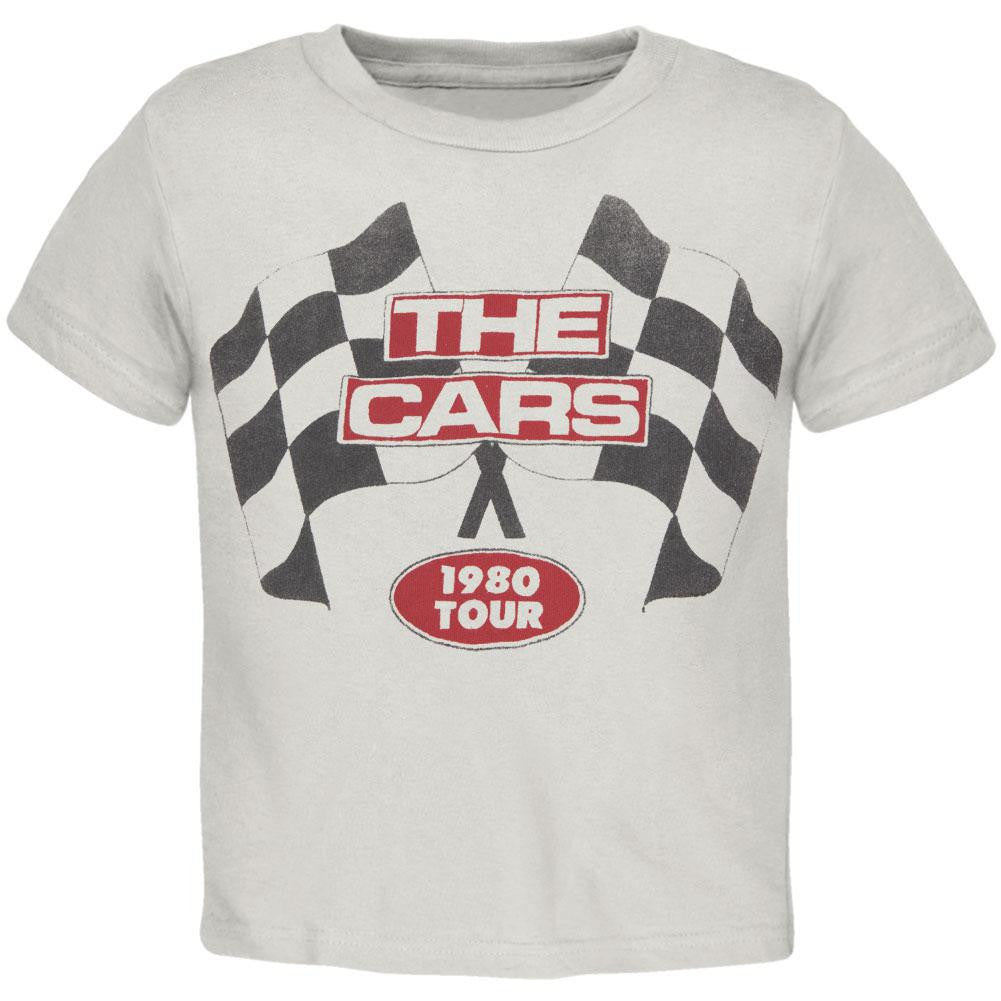 The Cars - Racing Flags 1980 Tour Premium Youth T-Shirt Youth T-Shirts The Cars   