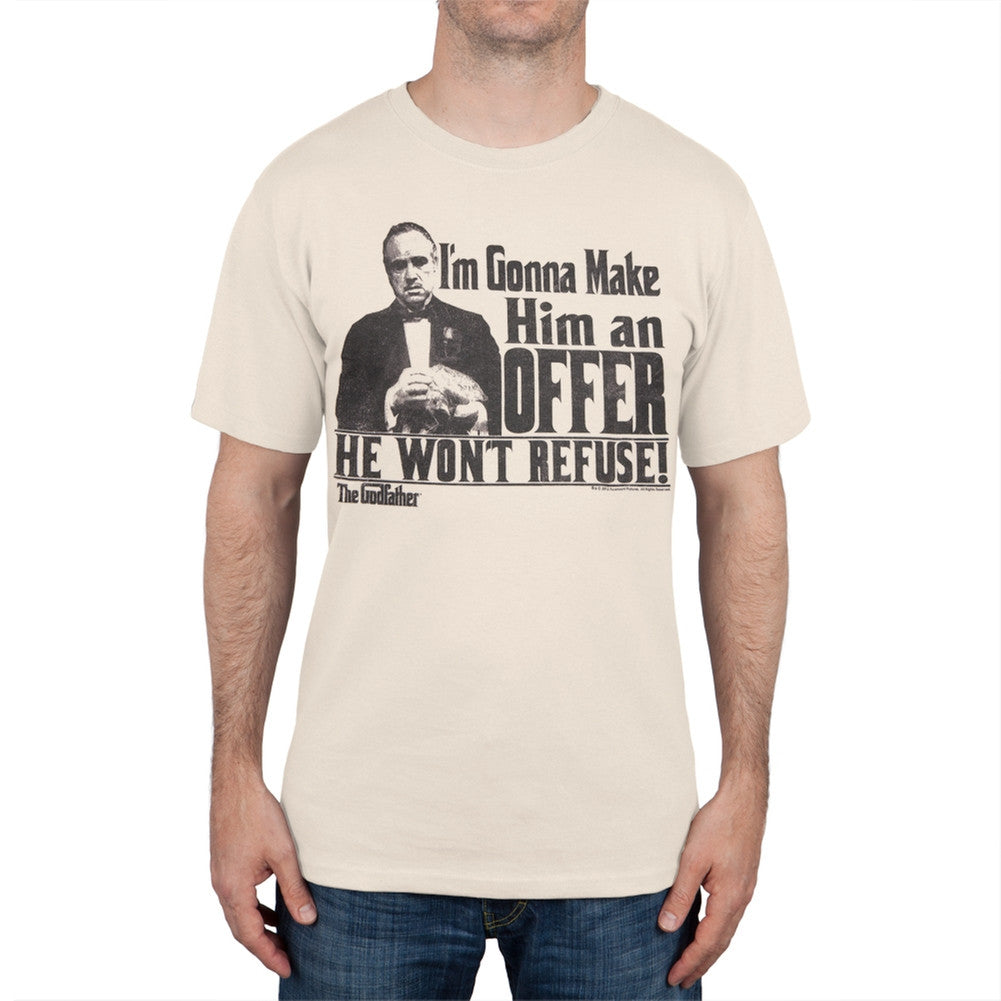 The Godfather - Make An Offer Soft T-Shirt Men's T-Shirts The Godfather   