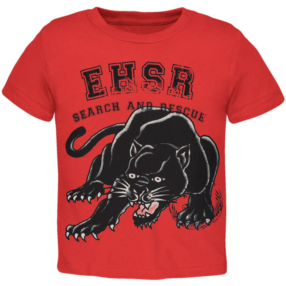 Ed Hardy - Panther Search and Rescue Juvy T-Shirt Juvenile T-Shirts Ed Hardy J4/5 Red 