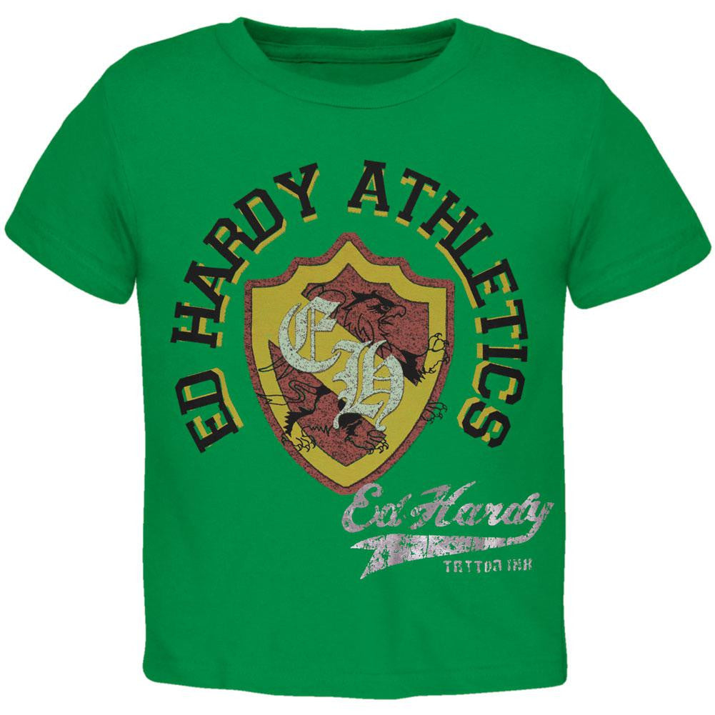 Ed Hardy - Athletics Juvy T-Shirt Juvenile T-Shirts Ed Hardy J4/5 Green 