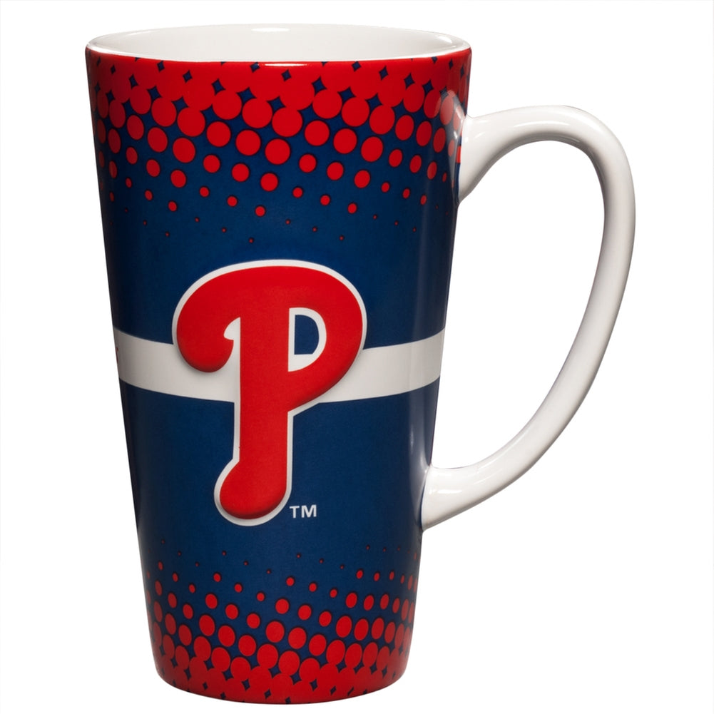 Philadelphia Phillies - Logo 16 oz Latte Mug Coffee Mugs Old Glory OS White 