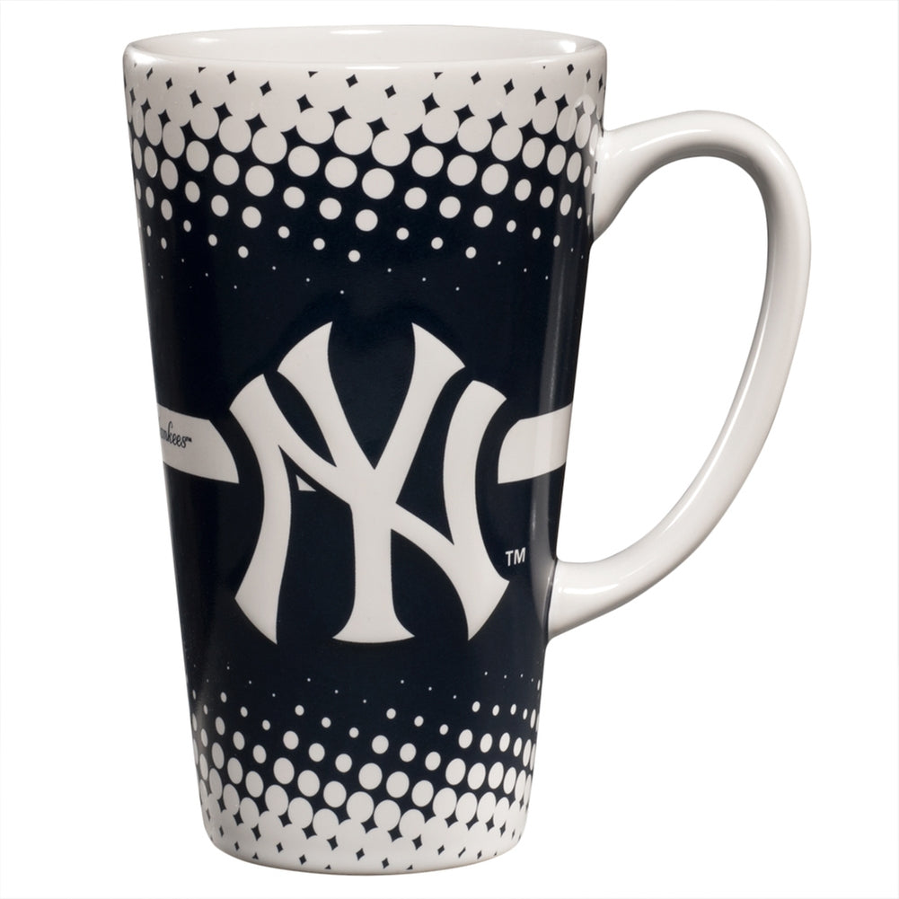 New York Yankees - Logo 16 oz Latte Mug Coffee Mugs Old Glory OS White 