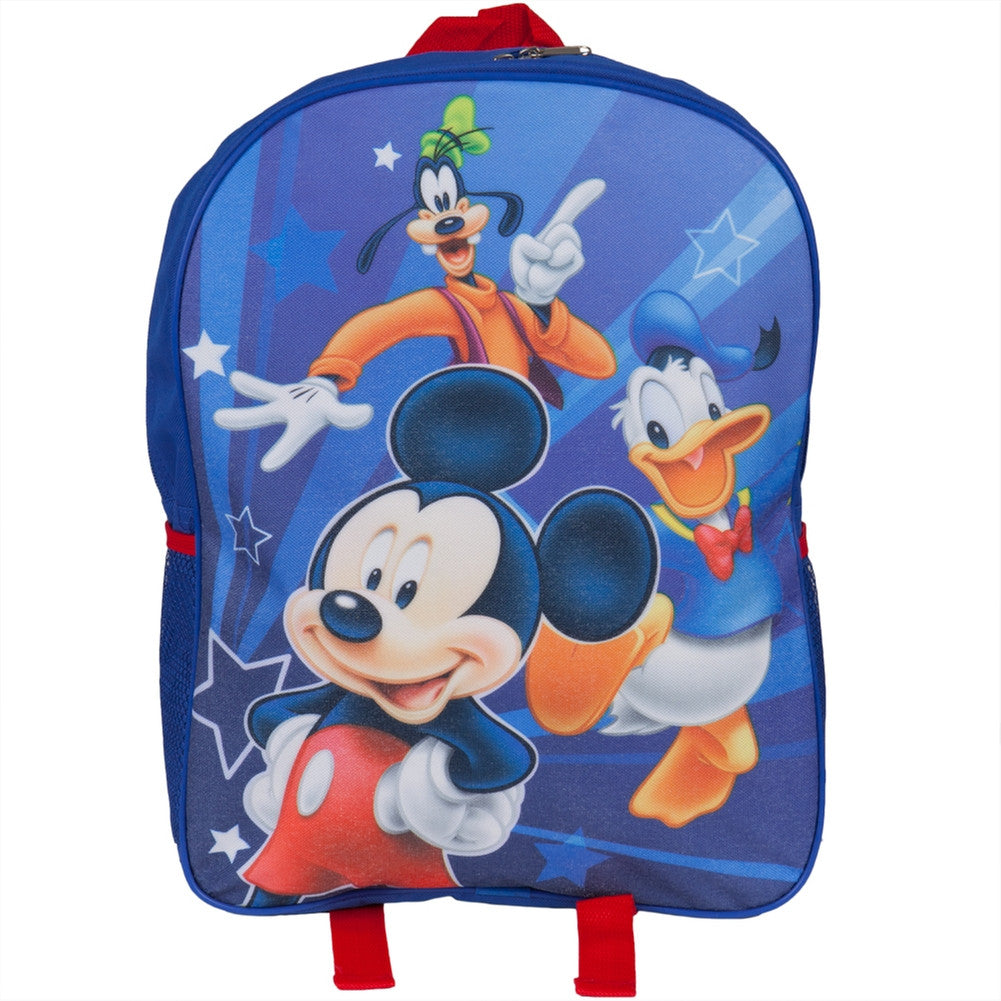 Disney Characters - The Gang Starburst Medium Backpack Backpacks Old Glory   