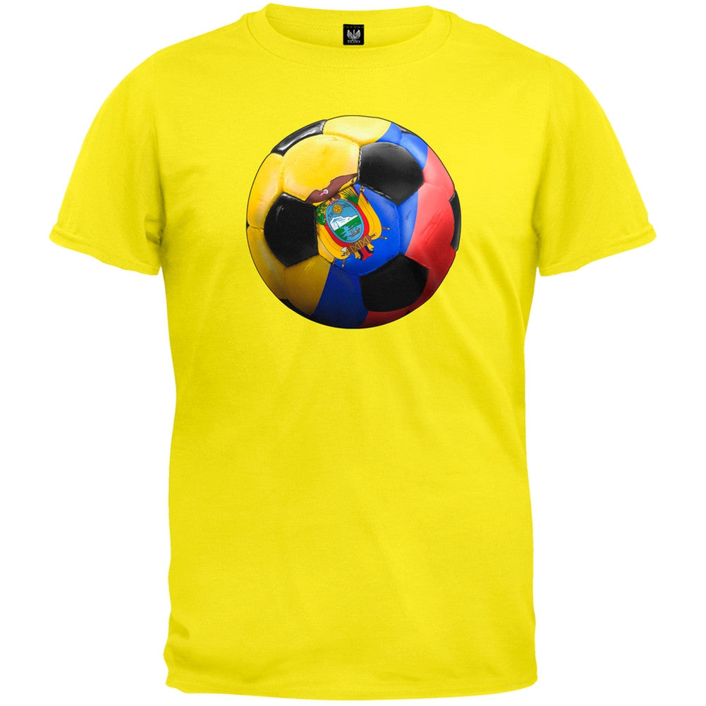 World Cup Ecuador Soccer T-Shirt Men's T-Shirts FIFA   