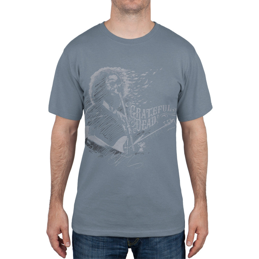 Grateful Dead - Jerry In the Wind T-Shirt Men's T-Shirts Grateful Dead   