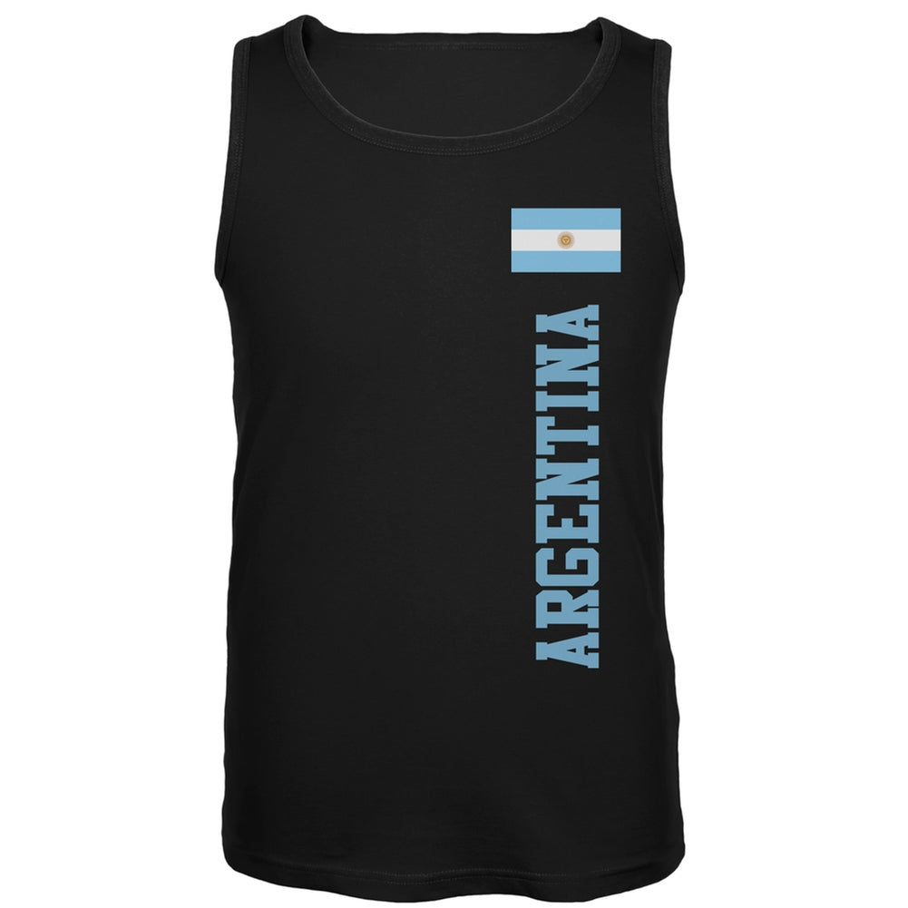 World Cup Argentina Tank Top Men's Tank Tops FIFA 2XL Black 