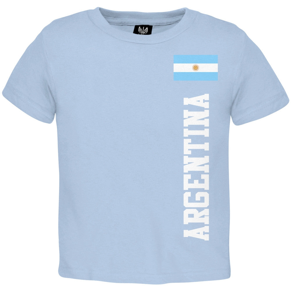 World Cup Argentina Light Blue Toddler T-Shirt Toddler T-Shirts FIFA   