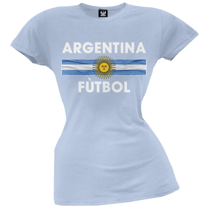 World Cup Argentina Crest Black Soccer Juniors T-Shirt Juniors T-Shirts FIFA   