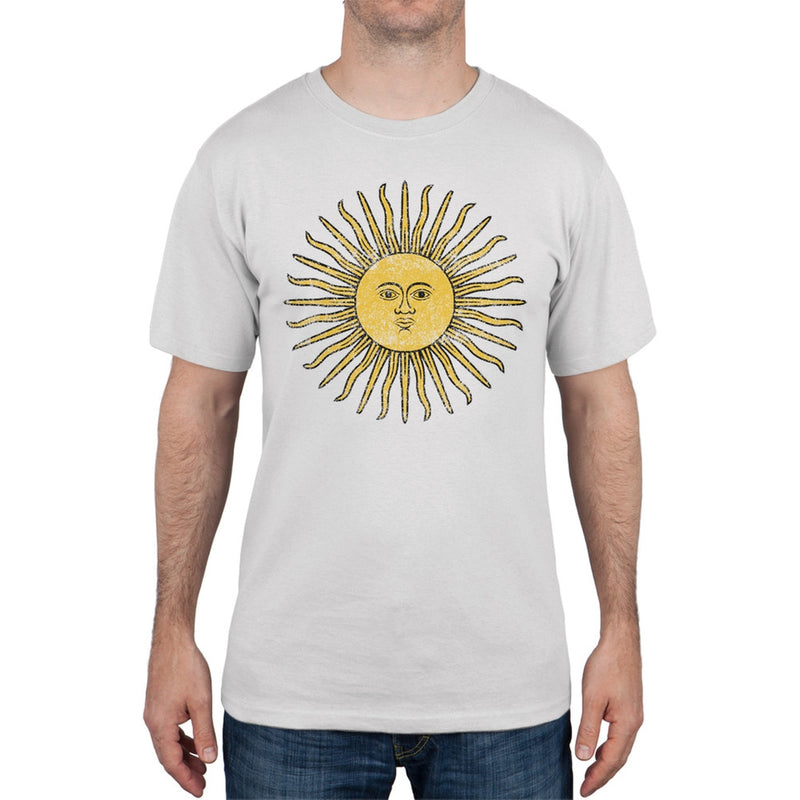 World Cup Argentina Sun of May Light Blue Soccer T-Shirt Men's T-Shirts FIFA   