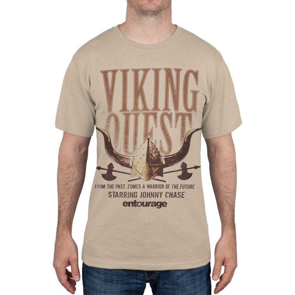 Entourage - Viking Quest T-Shirt Men's T-Shirts Entourage SM Tan 