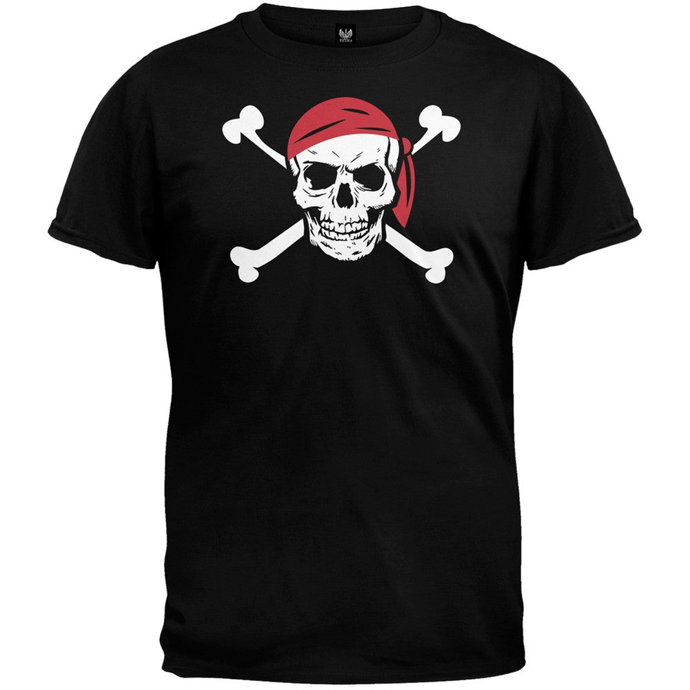 Halloween Jolly Roger Pirate Costume T-Shirt Men's T-Shirts Old Glory   