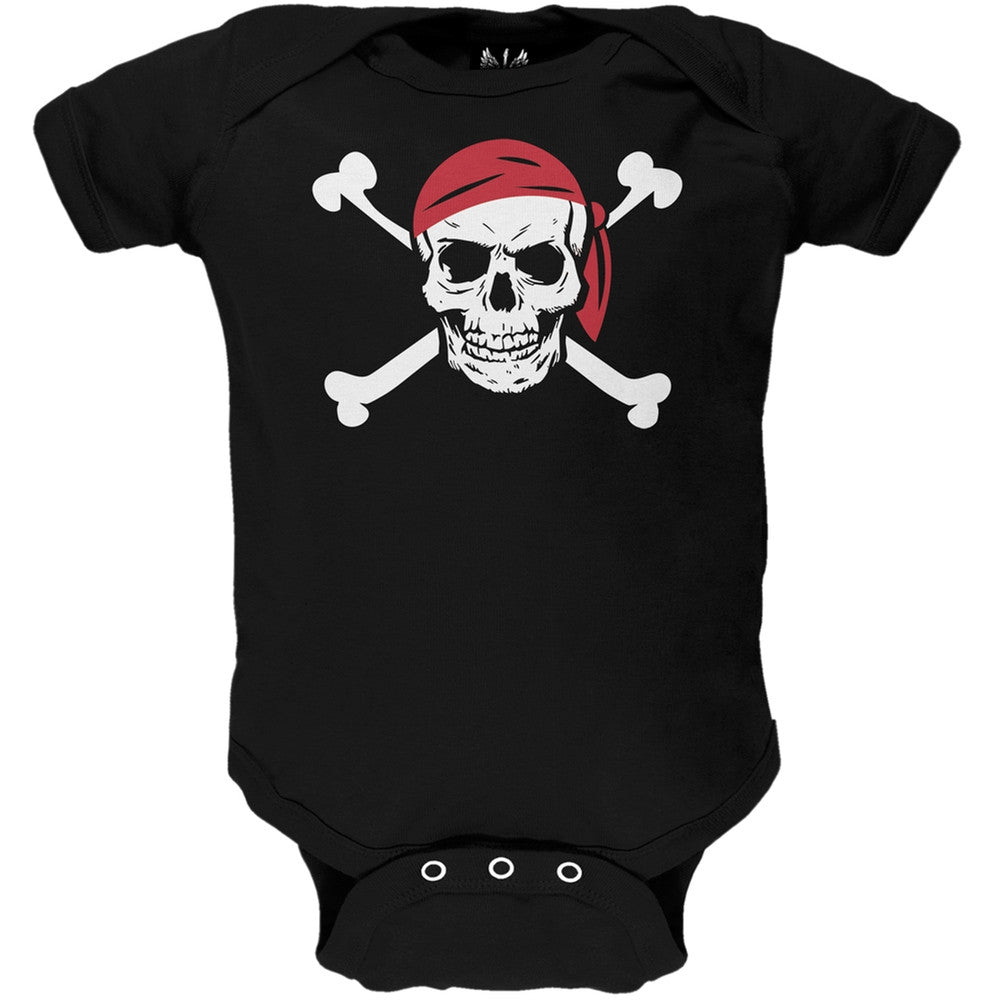 Halloween Jolly Roger Pirate Costume Baby One Piece Baby One Piece Old Glory   