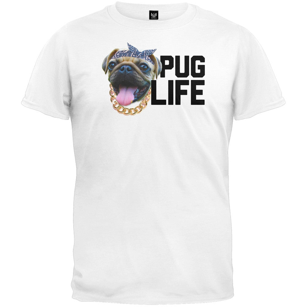 Pug Life T-Shirt Men's T-Shirts Old Glory   