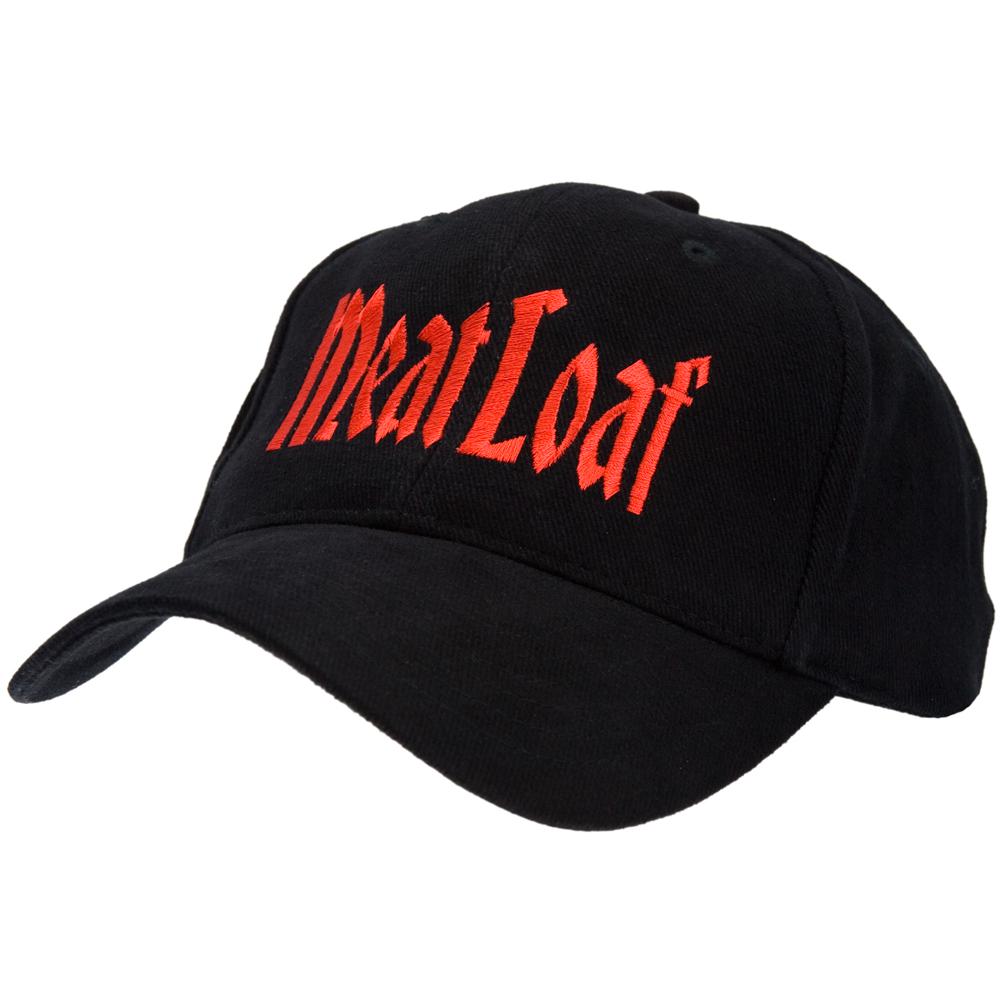 Meat Loaf - Buckle Back Baseball Cap Adjustable Baseball Caps Old Glory OS Black 