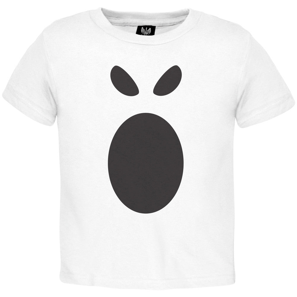 Halloween Ghost Face 1 Toddler Costume T-Shirt Toddler T-Shirts Old Glory   