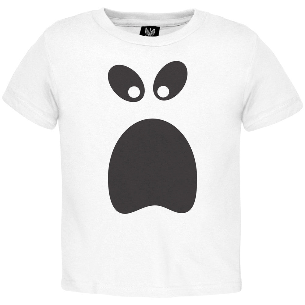 Halloween Ghost Face 3 Toddler Costume T-Shirt Toddler T-Shirts Old Glory   