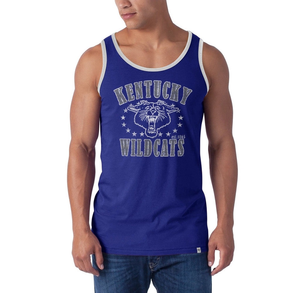 Kentucky Wildcats - Till-Dawn Premium Tank Top Men's Tank Tops Kentucky Wildcats XL Blue 