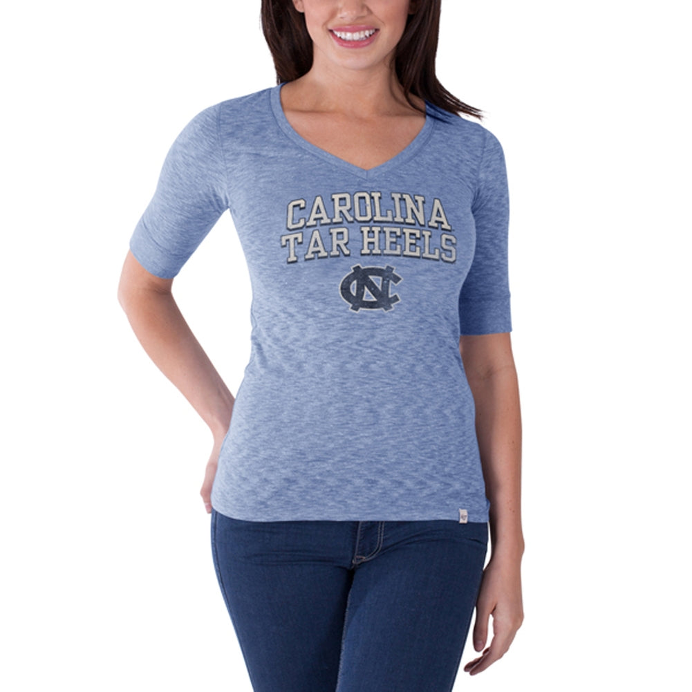 North Carolina Tar Heels - Roster Premium Juniors T-Shirt Juniors T-Shirts North Carolina Tar Heels LG Blue 