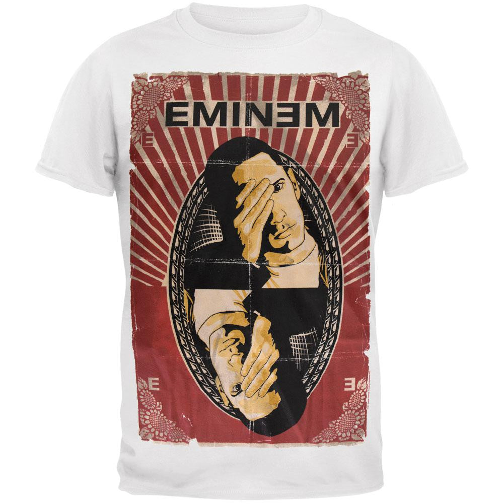 Eminem - Playing Cards T-Shirt Men's T-Shirts Eminem MD White