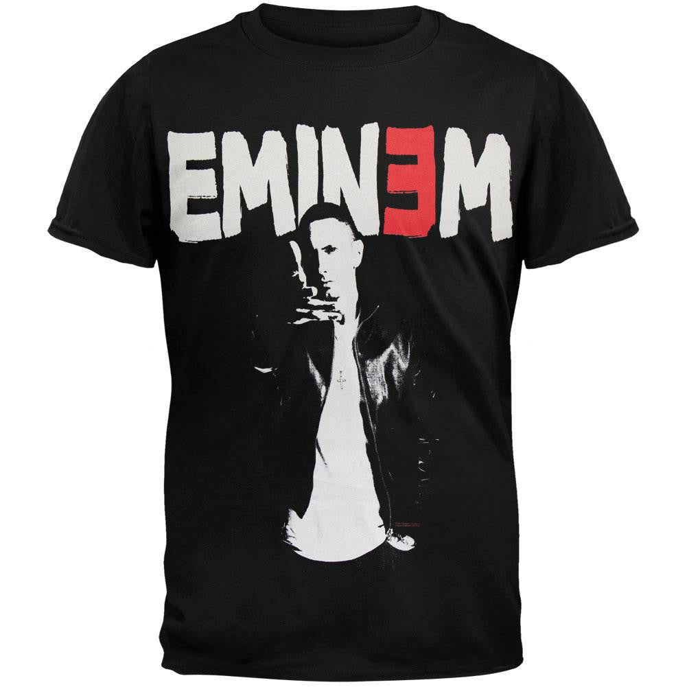 Eminem - Threshold 2011 Tour T-Shirt Men's T-Shirts Eminem LG Black