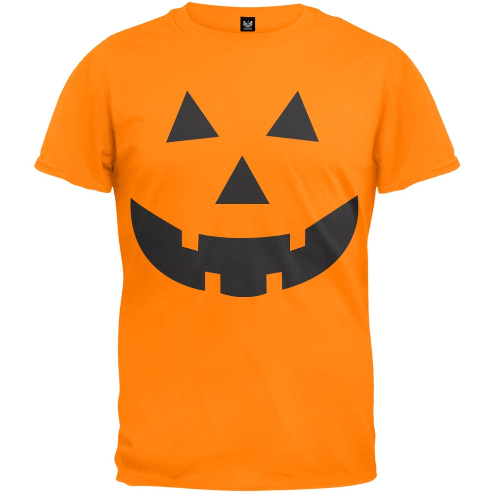 Halloween Jack-O-Lantern Face Youth T-Shirt Youth T-Shirts Old Glory   