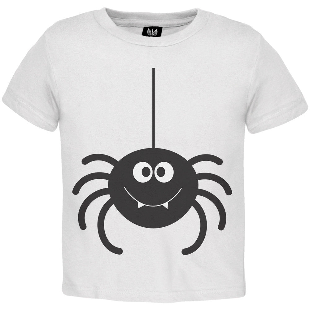 Halloween Cute Spider Toddler T-Shirt Toddler T-Shirts Old Glory   