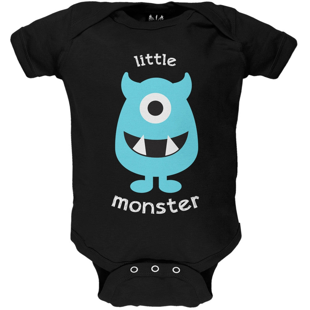 Halloween Little Monster 1 Baby One Piece Baby One Piece Old Glory   