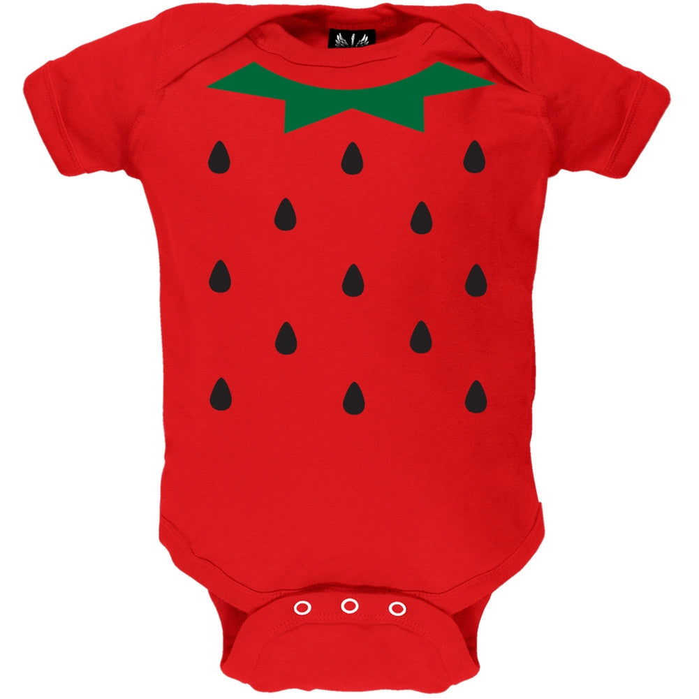 Halloween Strawberry Costume Baby One Piece Baby One Piece Old Glory   