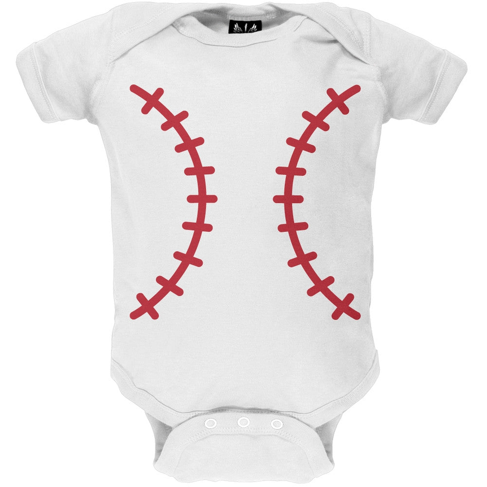 Halloween Baseball Costume Baby One Piece Baby One Piece Old Glory   