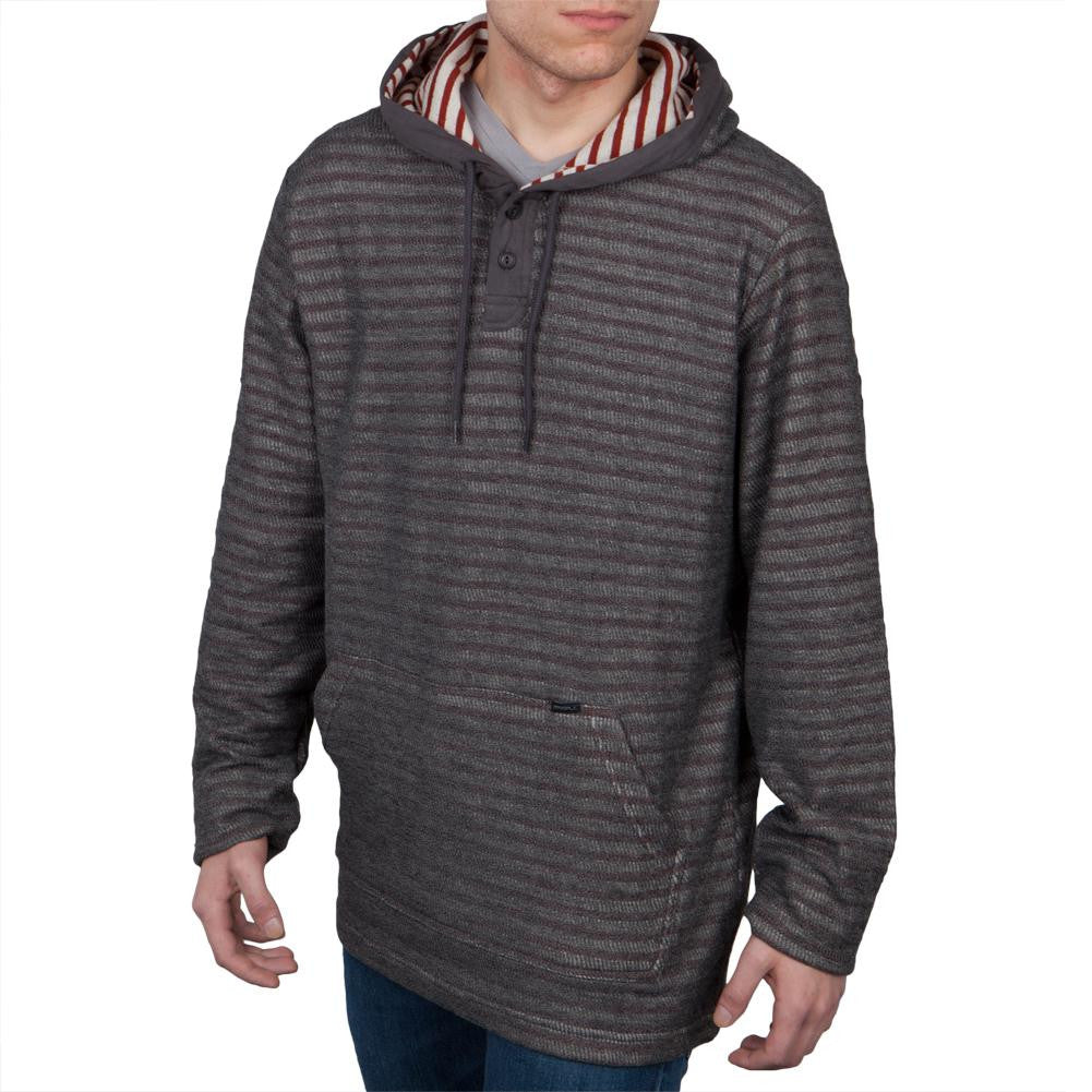 O'Neill - Kick Start Grey Knit Hoodie Men's Hoodies O'Neill   