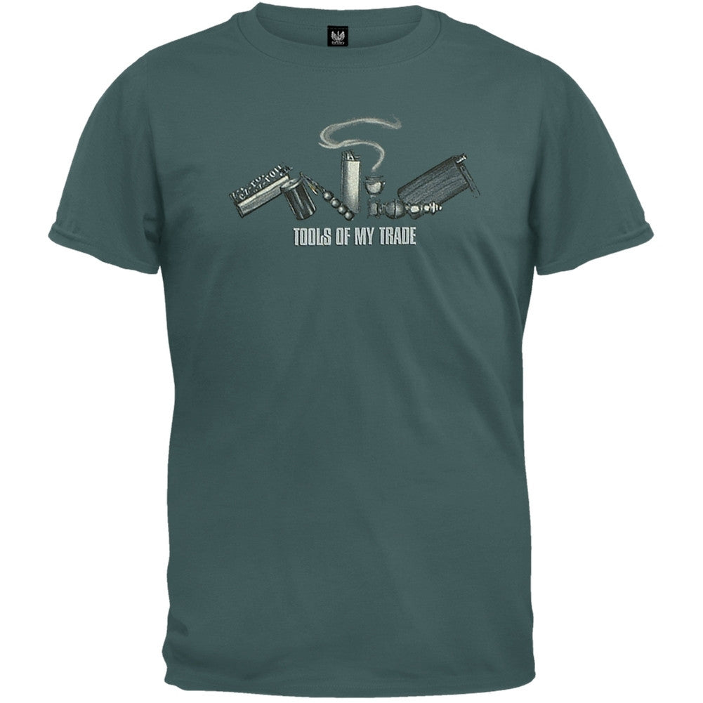 Tools Of My Trade T-Shirt Men's T-Shirts Old Glory LG Blue 