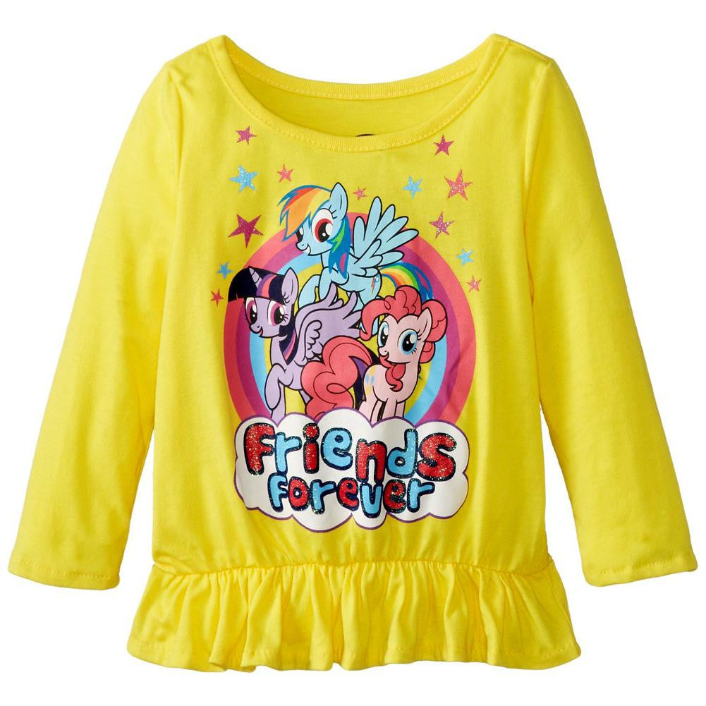 My Little Pony - Friends Forever Toddler Long Sleeve Toddler Long Sleeves My Little Pony 2T Yellow 