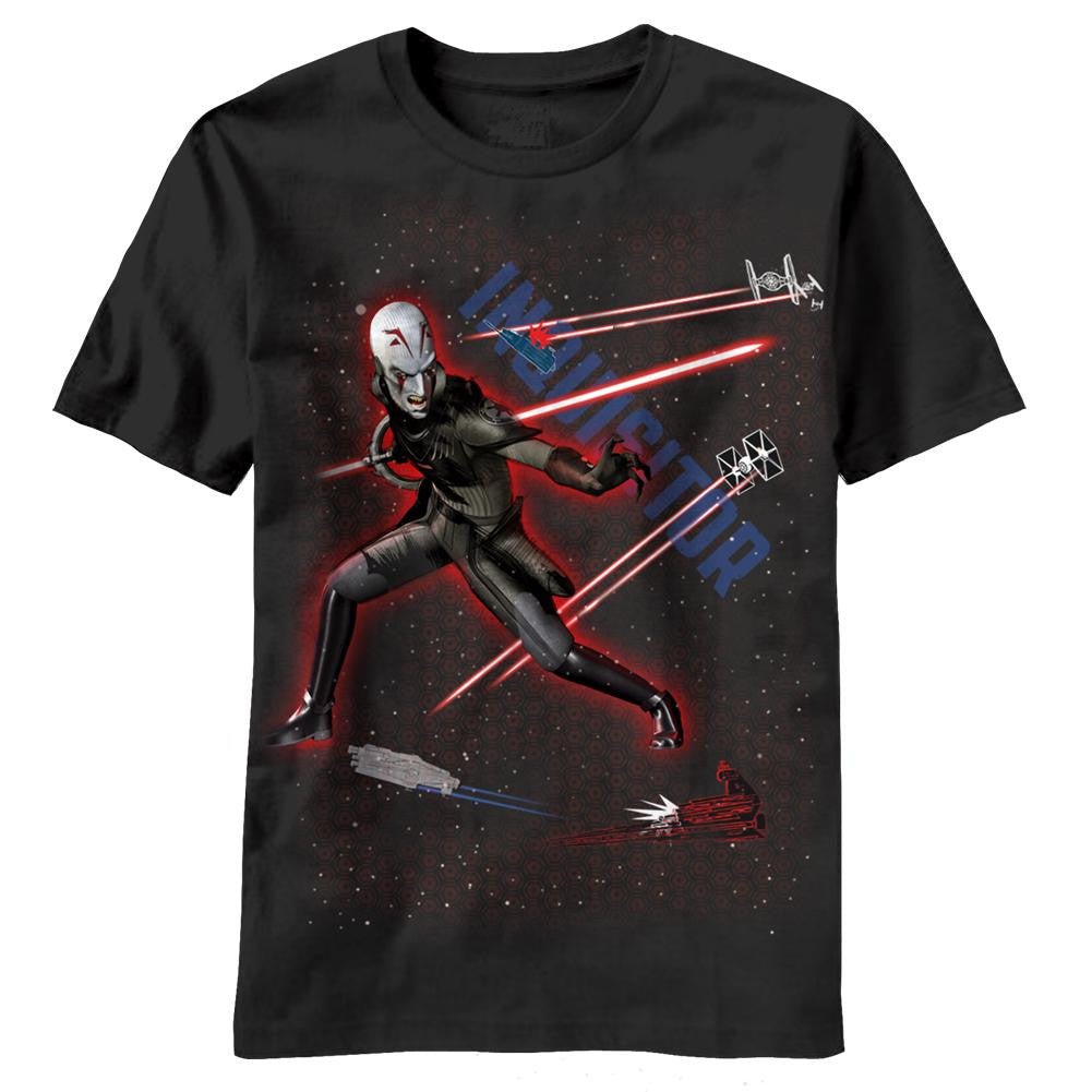 Star Wars Rebels - Padrino Youth T-Shirt Youth T-Shirts Star Wars SM Black 