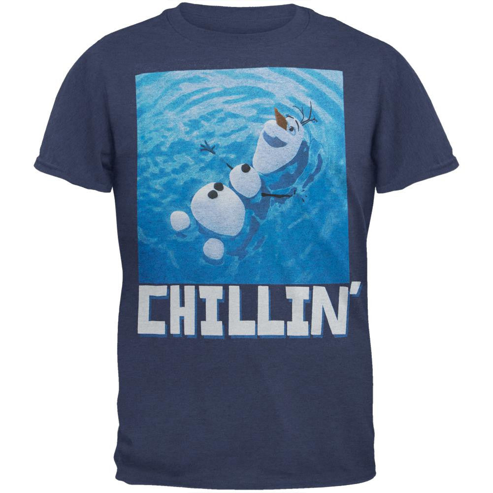 Frozen - Chilled Out Youth T-Shirt Youth T-Shirts Frozen LG Blue