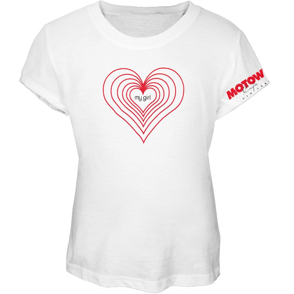 My Girl - Heart Logo Juvenile Girls T-shirt Juvenile T-Shirts Old Glory   