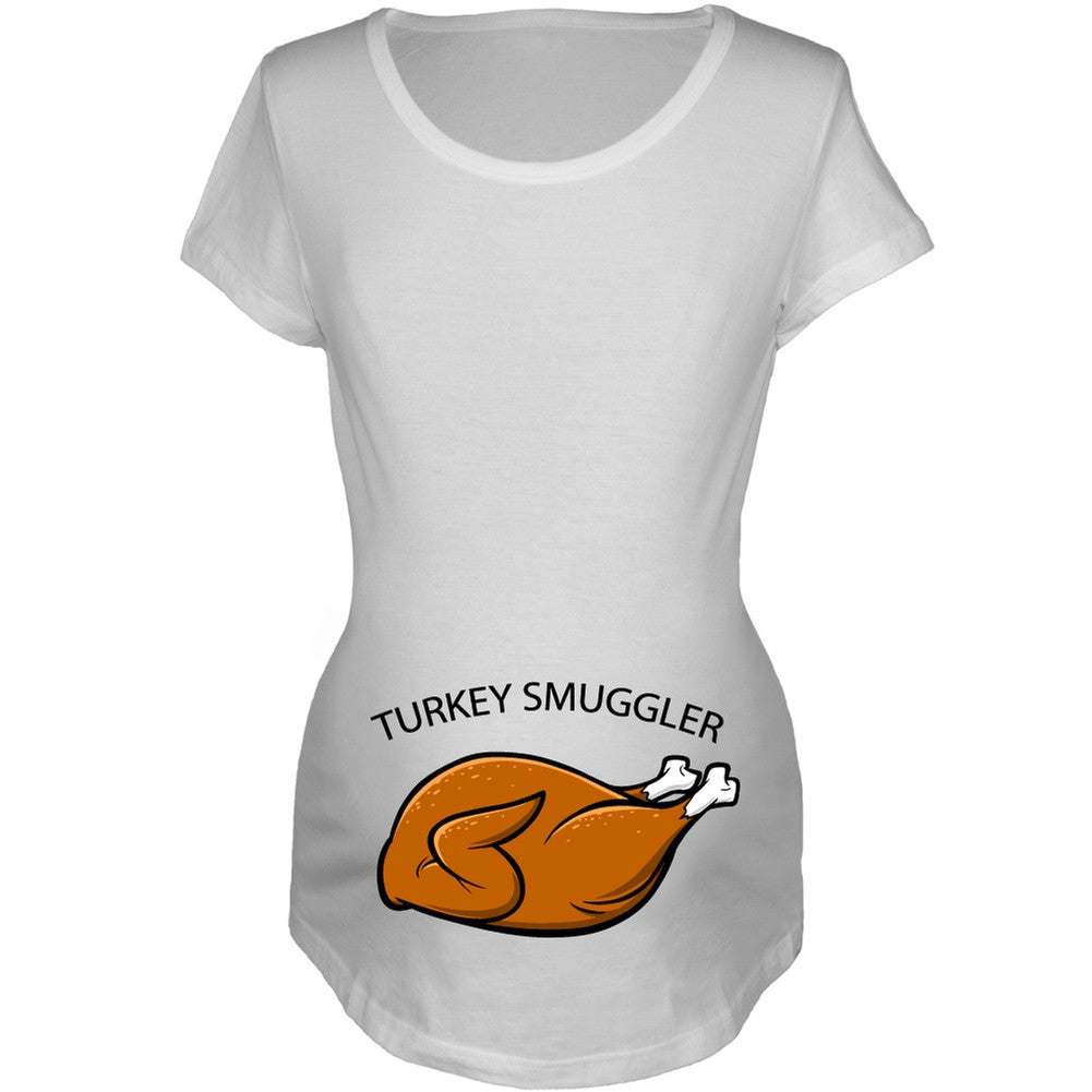 Turkey Smuggler Women's Maternity T-Shirt Maternity T-Shirts Old Glory   