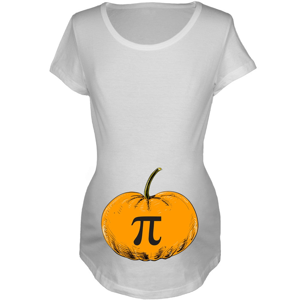 Pumpkin Pi Women's Maternity T-Shirt Maternity T-Shirts Old Glory   