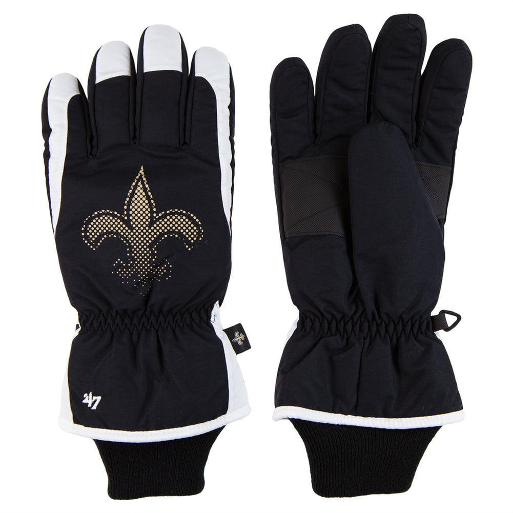 New Orleans Saints - Logo Glade Black Ski Gloves Gloves Old Glory OS Black 