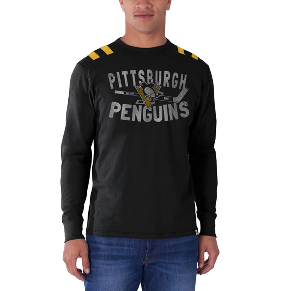 PITTSBURGH PENGUINS RELAX LONG SLEEVE HEAVY T-SHIRT