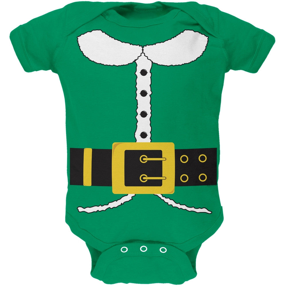 Holiday Elf Costume Baby One Piece Baby One Piece Old Glory   