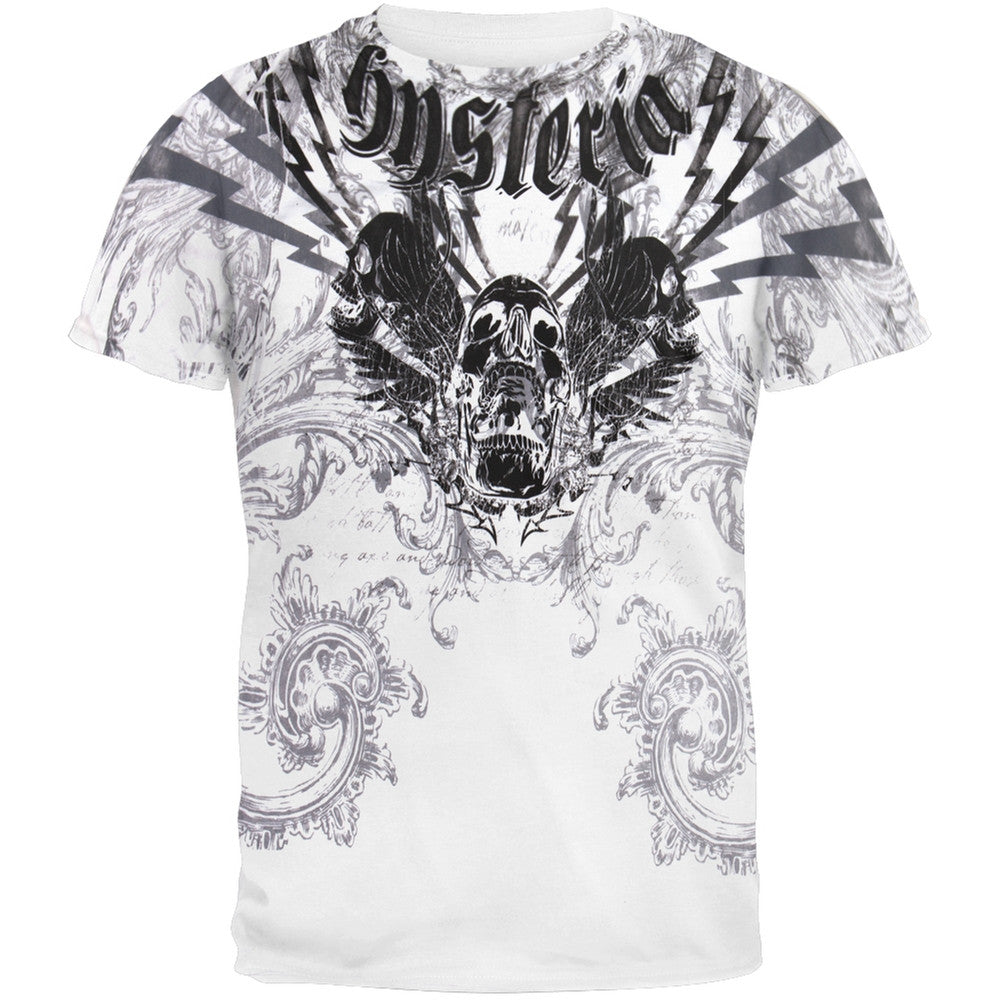 Hysteria Skull Graphic T-Shirt Men's T-Shirts Old Glory   