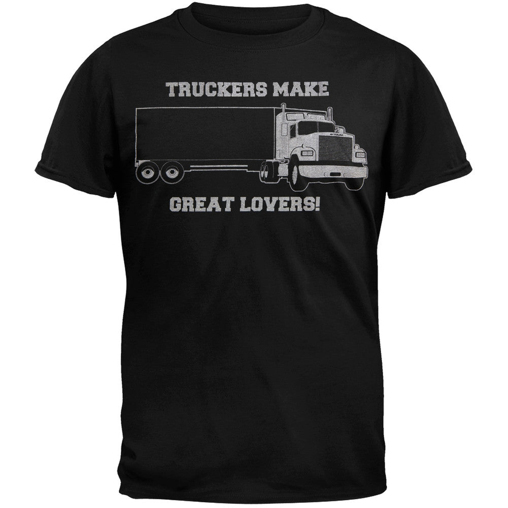 Truckers Make Great Lovers T-Shirt Men's T-Shirts Old Glory   