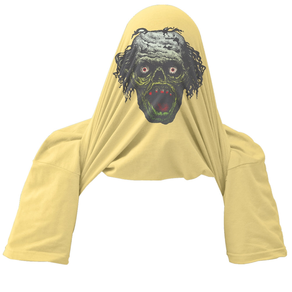 Have You Seen My Zombie Flip Up Yellow Juniors T-Shirt Juniors T-Shirts Old Glory   