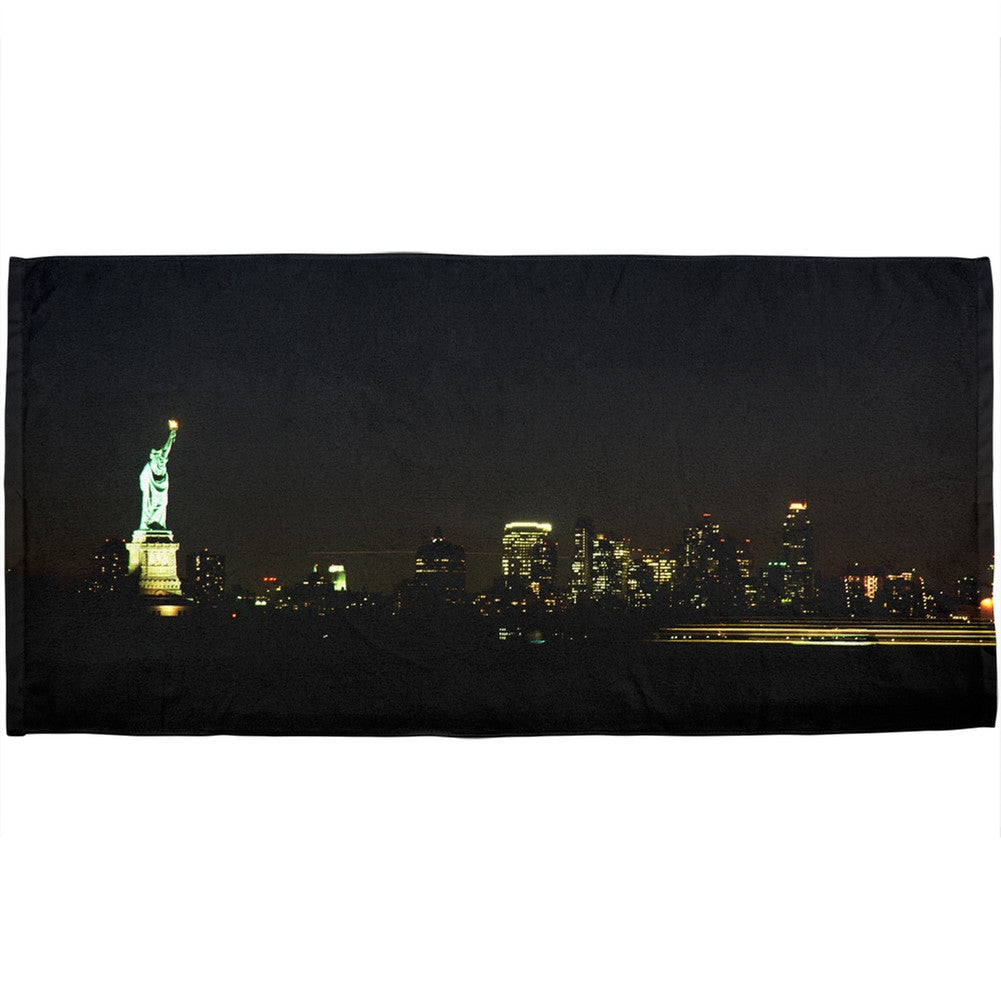 Liberty New York All Over Bath Towel Beach Towels Old Glory   