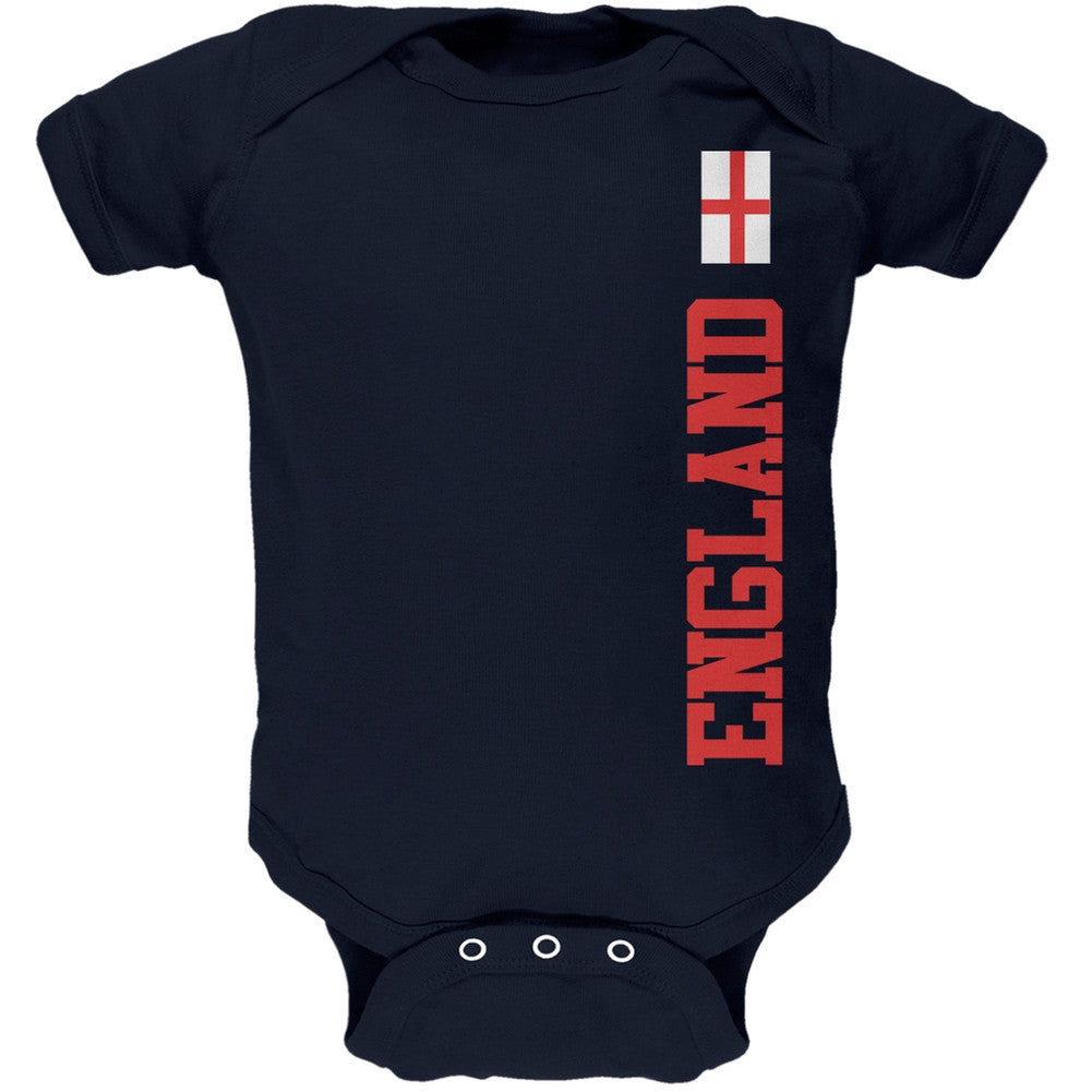 World Cup England Navy Baby One Piece Baby One Piece FIFA   