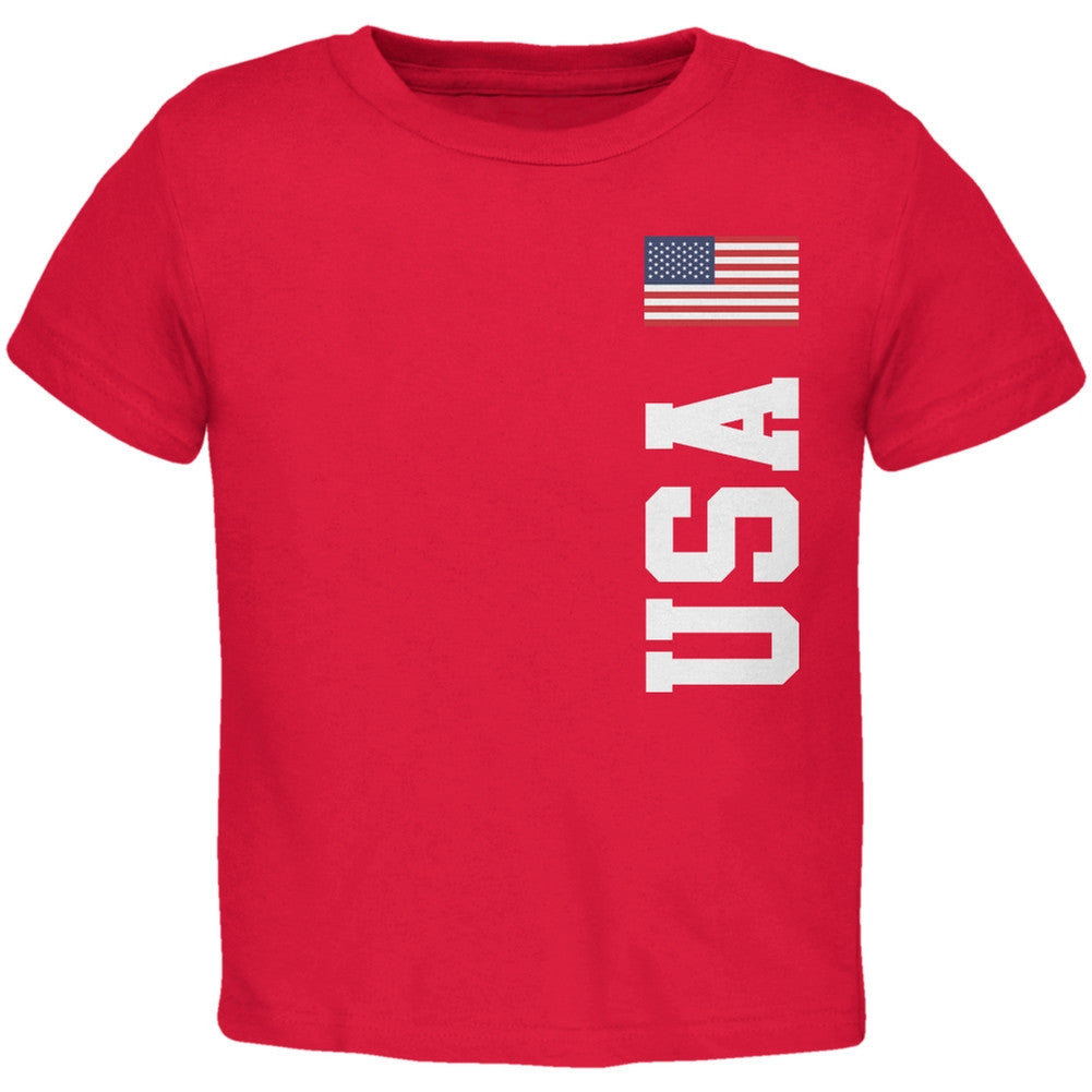 World Cup USA Red Toddler T-Shirt Toddler T-Shirts FIFA   