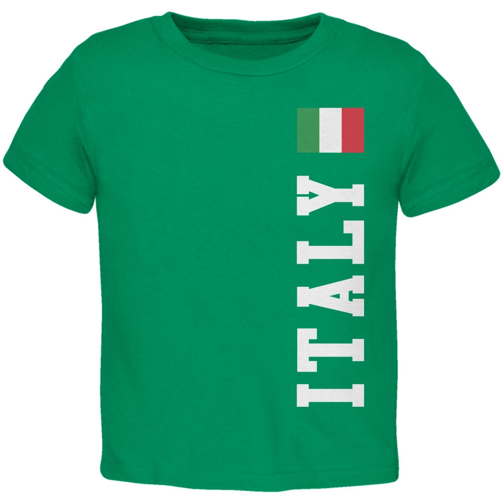 World Cup Italy Green Toddler T-Shirt Toddler T-Shirts FIFA   